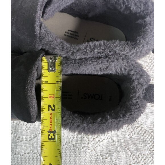 Womens TOMS PAXTON SLIP ON CHUKKA SNEAKER SHOE • Blue Suede• Size 8 - Picture 11 of 11